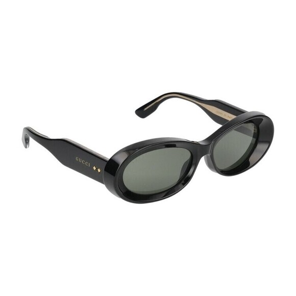 Gucci Sunglasses Gg1527s 001 Black Black Grey 54/17/145 - NWT - Picture 4 of 4